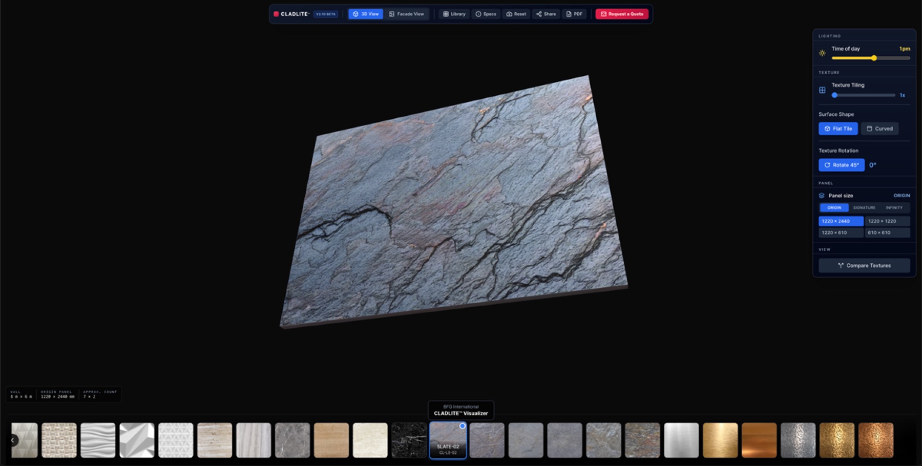 CLADLITE™ Visualizer — 3D View